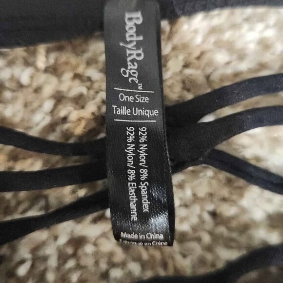 Black strapless bodysuit - Picture 3 of 3